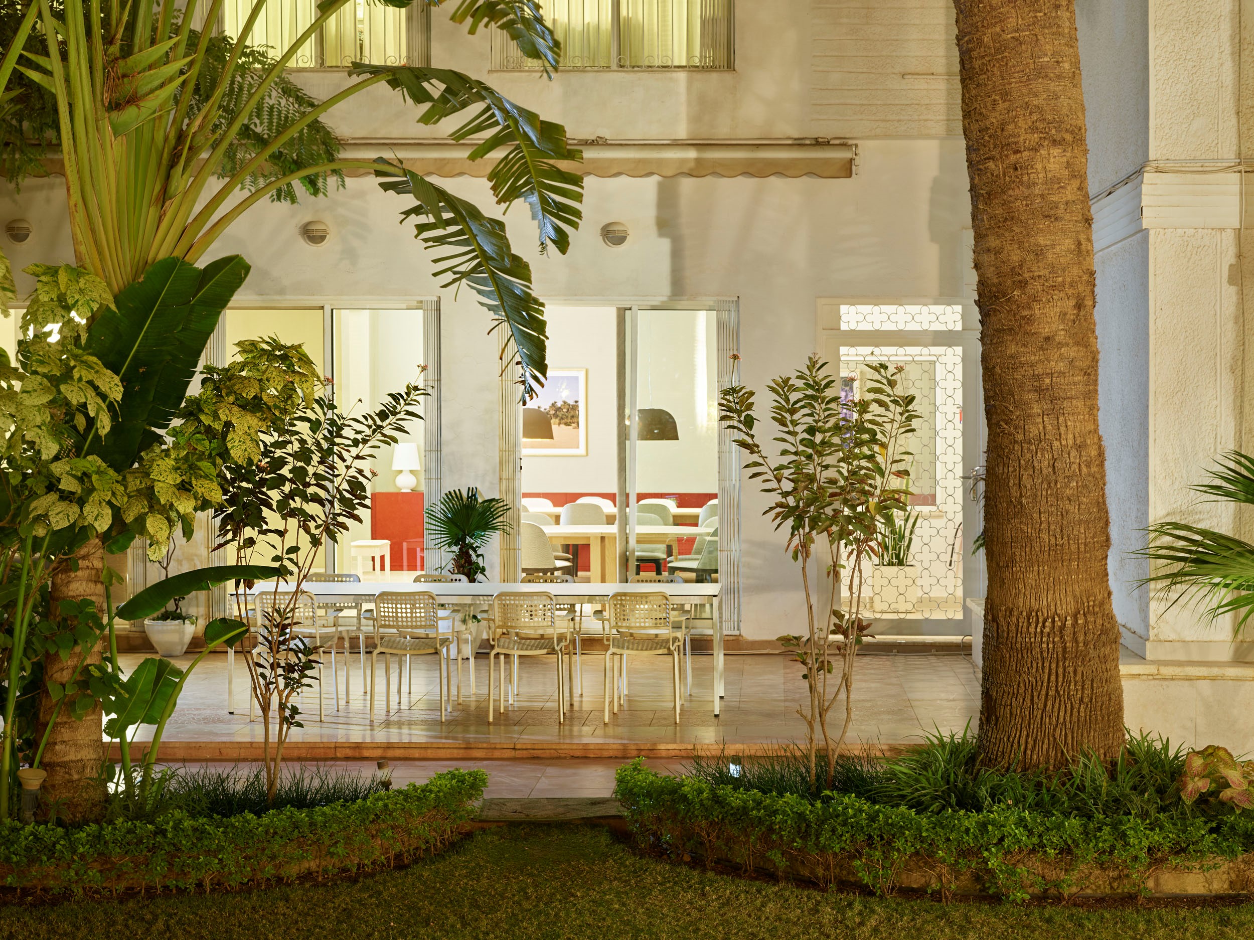 Vue depuis le jardin